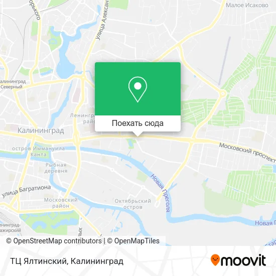 Карта ТЦ Ялтинский
