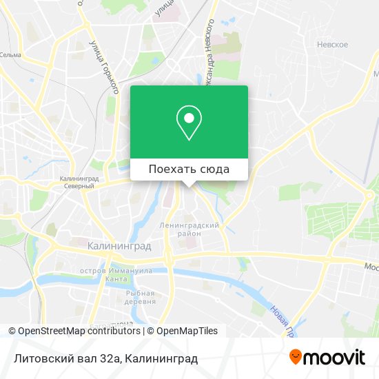 Карта Литовский вал 32а
