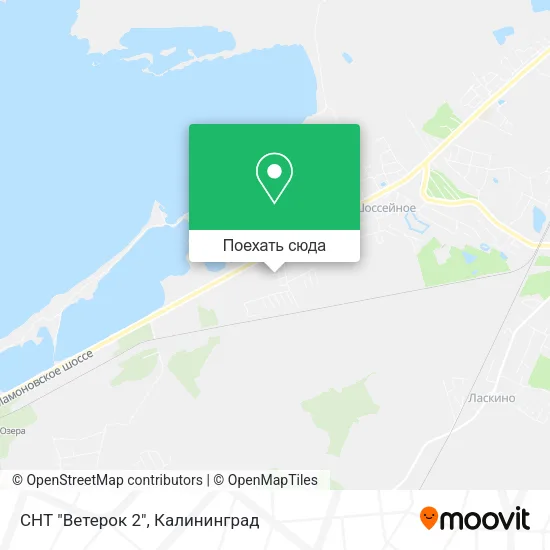 Карта СНТ "Ветерок 2"