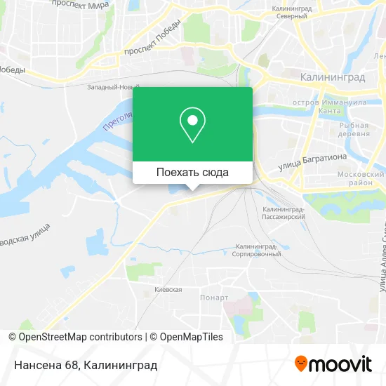 Карта Нансена 68