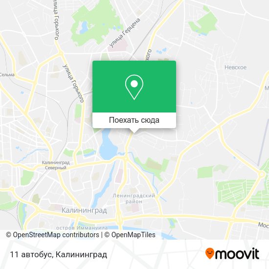 Карта 11 автобус