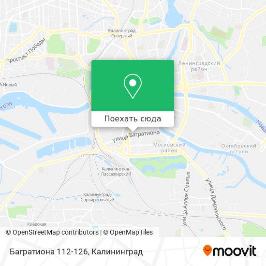 Карта Багратиона 112-126