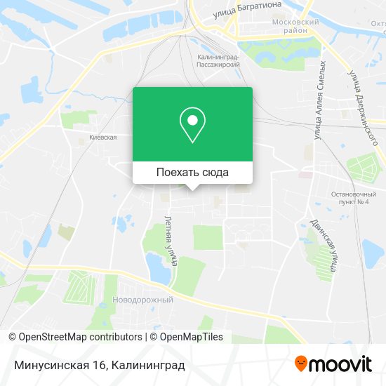 Карта Минусинская 16