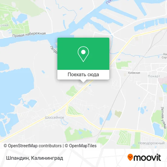 Карта Шпандин