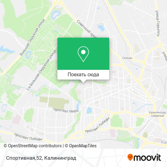 Карта Спортивная,52