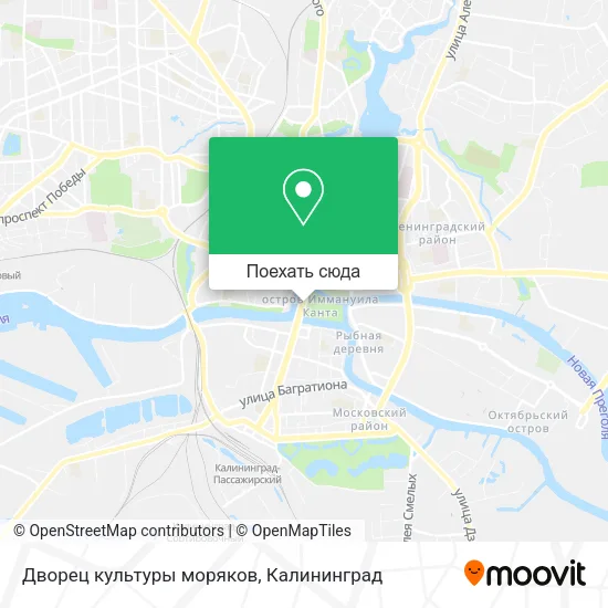 Карта Дворец культуры моряков