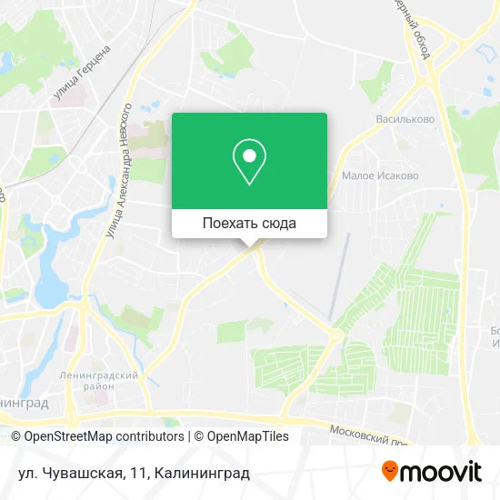 Карта ул. Чувашская, 11