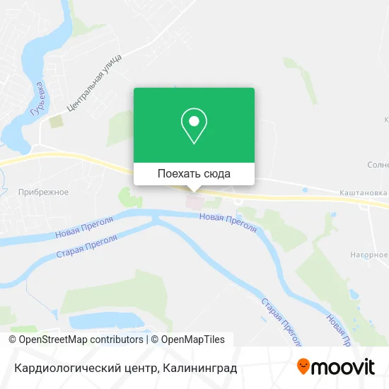 Карта Кардиологический центр