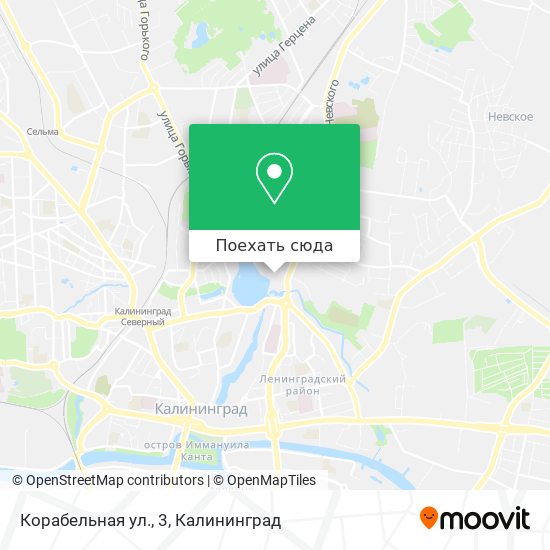 Карта Корабельная ул., 3