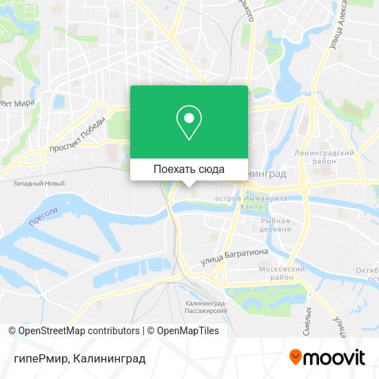 Карта гипеРмир