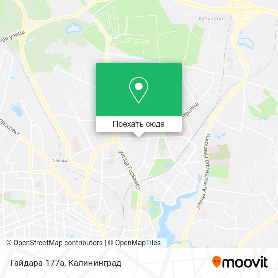 Карта Гайдара 177а
