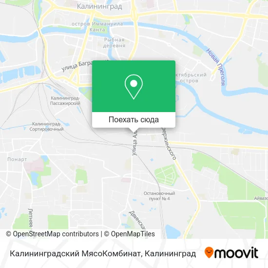 Карта Калининградский МясоКомбинат