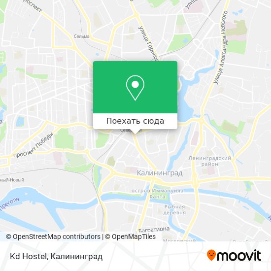 Карта Kd Hostel