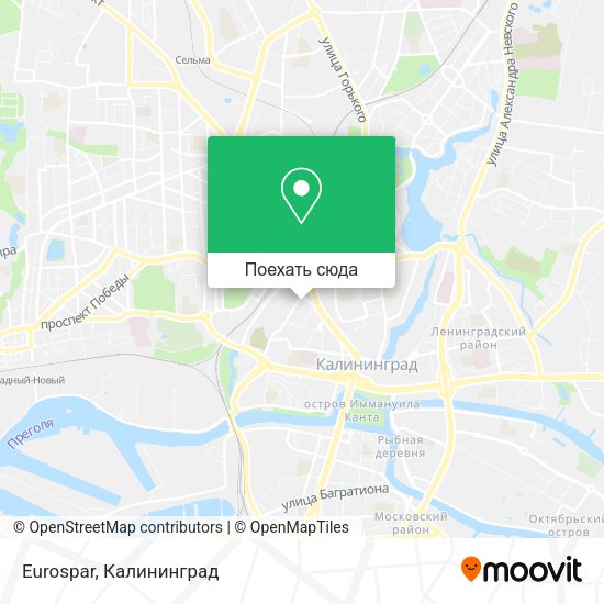 Карта Eurospar