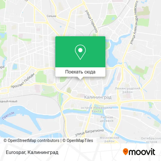 Карта Eurospar