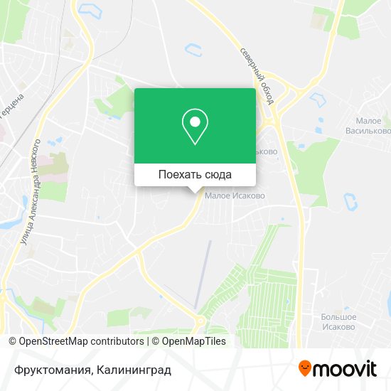 Карта Фруктомания