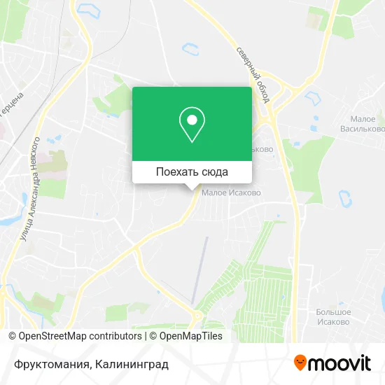 Карта Фруктомания