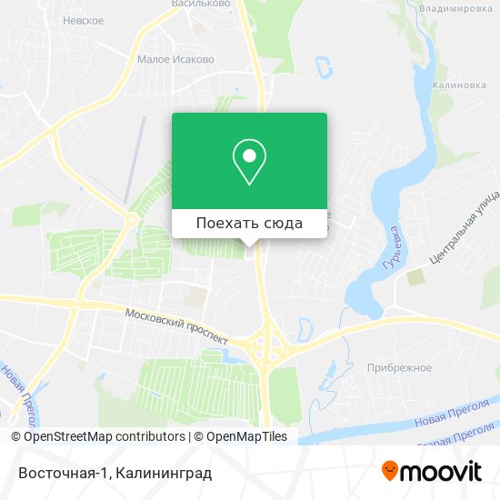 Карта Восточная-1