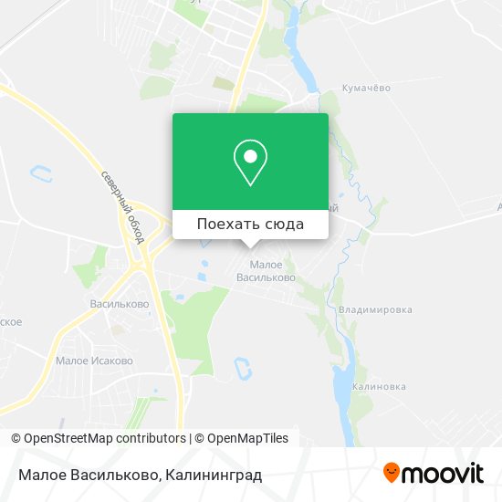 Карта Малое Васильково