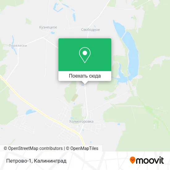 Карта Петрово-1