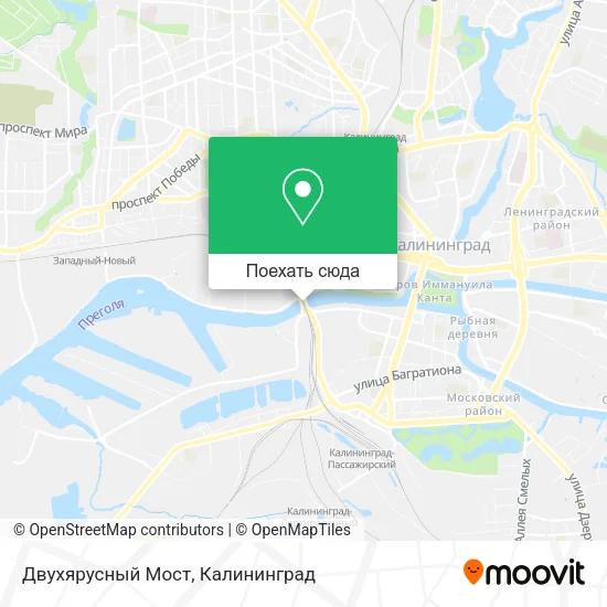 Карта Двухярусный Мост