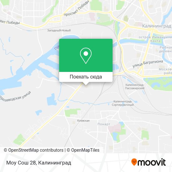 Карта Моу Сош 28