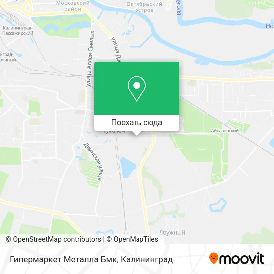 Карта Гипермаркет Металла Бмк