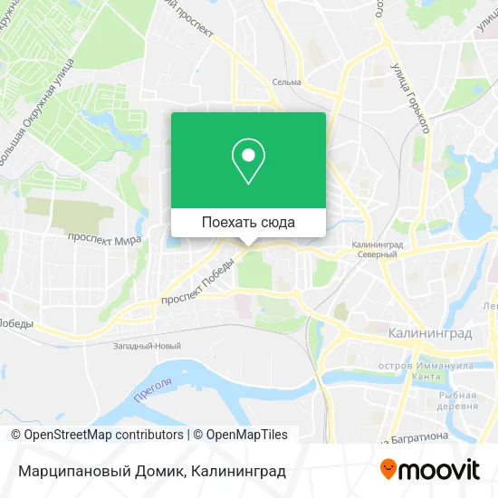 Карта Марципановый Домик
