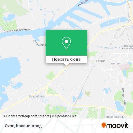 Карта Ozon