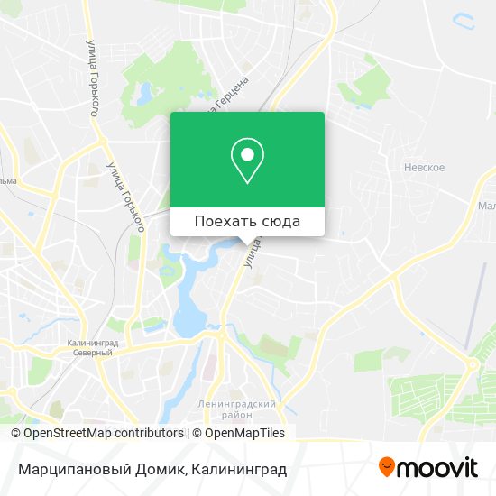 Карта Марципановый Домик