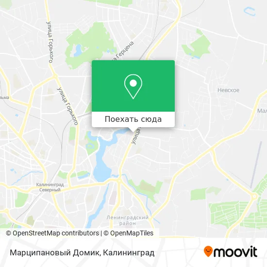 Карта Марципановый Домик