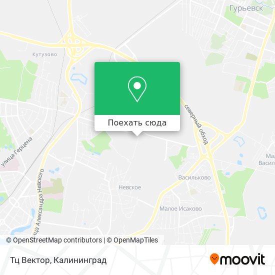 Карта Тц Вектор