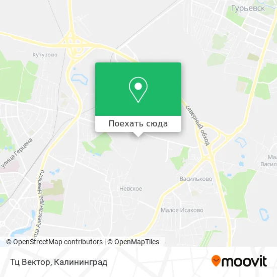 Карта Тц Вектор