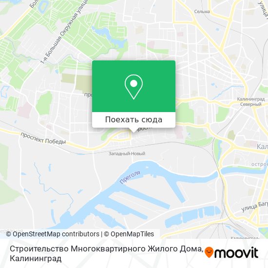 Карта Строительство  Многоквартирного Жилого Дома