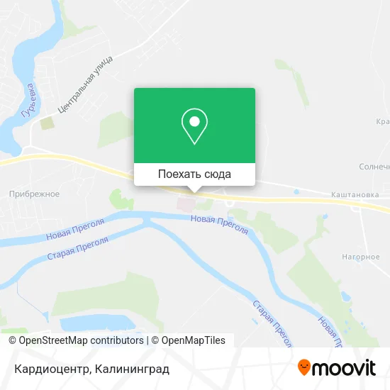 Карта Кардиоцентр