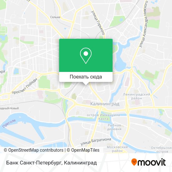 Карта Банк Санкт-Петербург