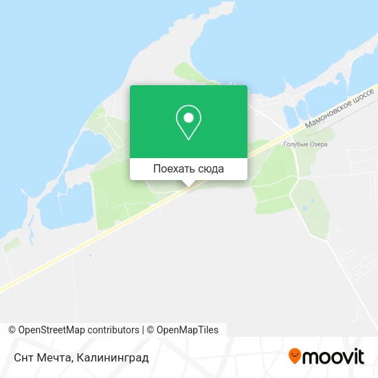 Карта Снт Мечта