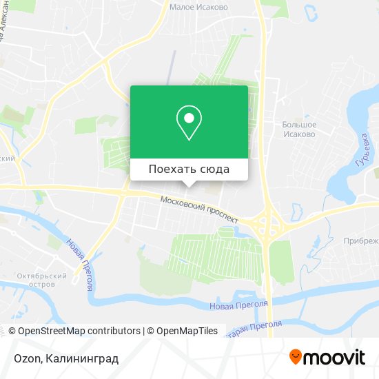 Карта Ozon