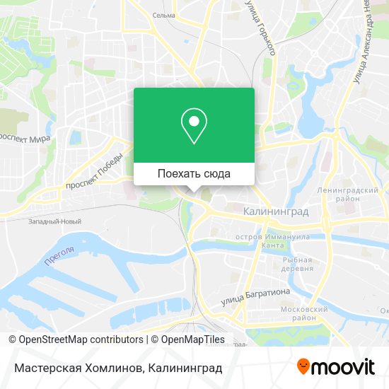 Карта Мастерская Хомлинов