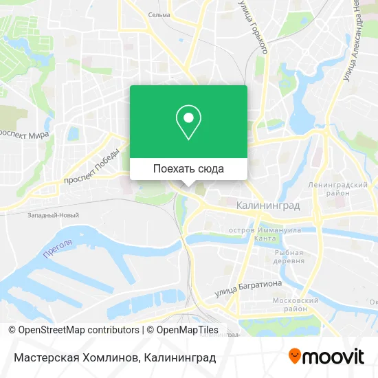 Карта Мастерская Хомлинов