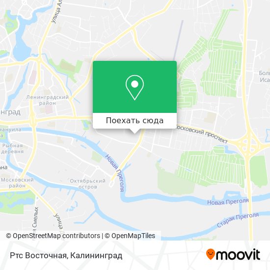 Карта Ртс Восточная