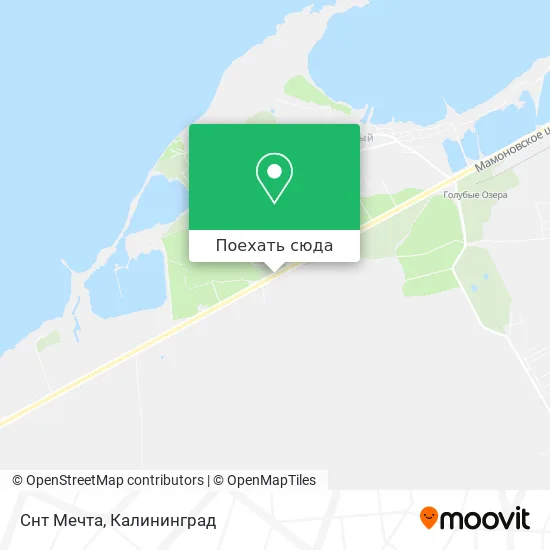Карта Снт Мечта