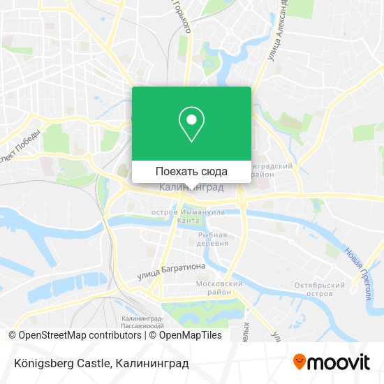 Карта Königsberg Castle