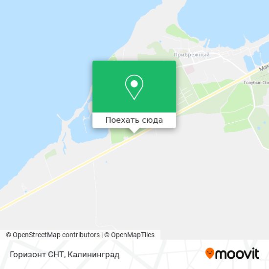 Карта Горизонт СНТ