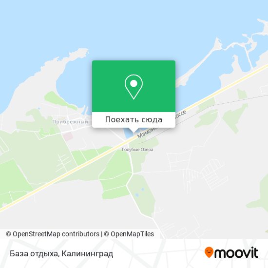 Карта База отдыха