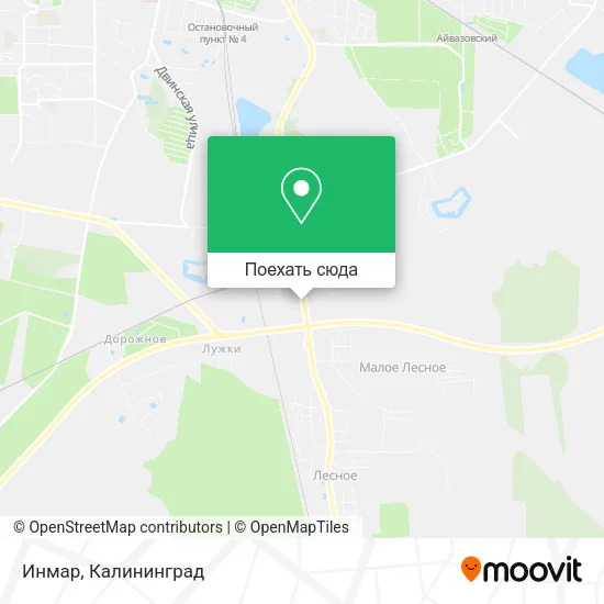 Карта Инмар