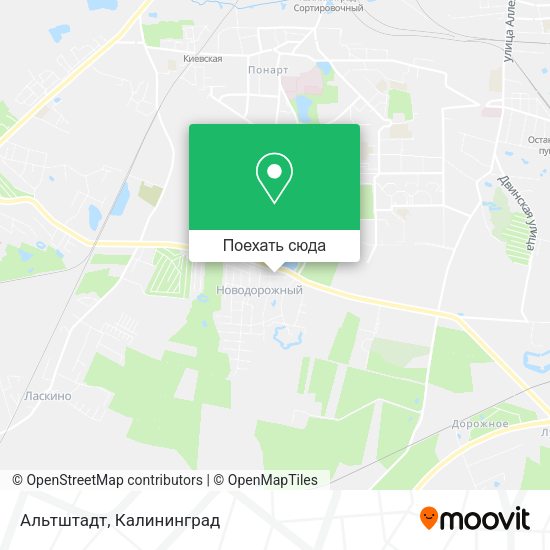 Карта Альтштадт