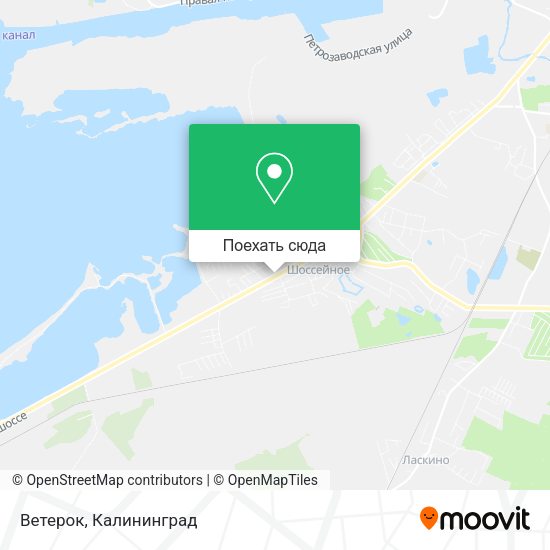 Карта Ветерок