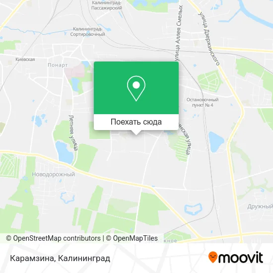 Карта Карамзина