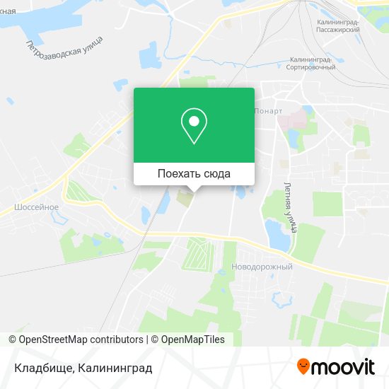 Карта Кладбище